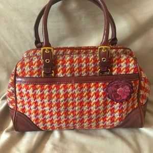 COACH Authentic Multi/Suede rare satchel